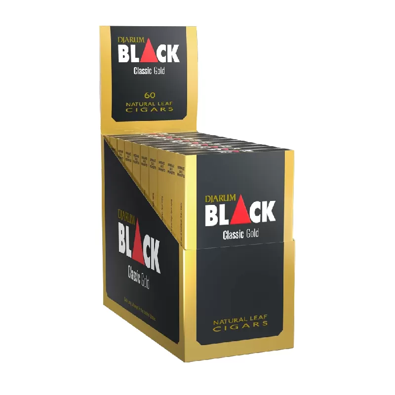 DJARUM BLACK CLASSIC GOLD 60CT 10 PK OF 6
