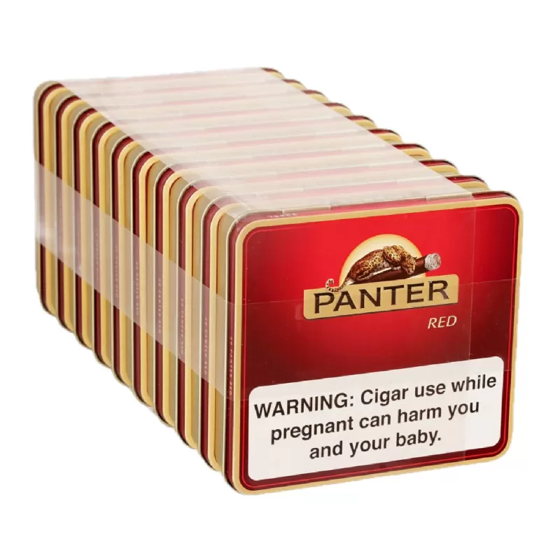 PANTER RED 200CT (10 TINS OF 20)