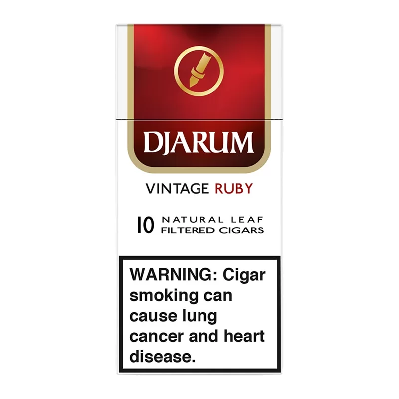 DJARUM VINTAGE RUBY 100CT 10 PK OF 10
