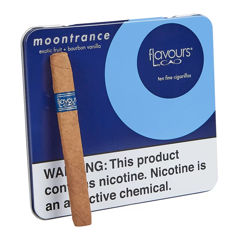 CAO MOONTRANCE CIGARILLOS 100CT (10 TINS OF 10)