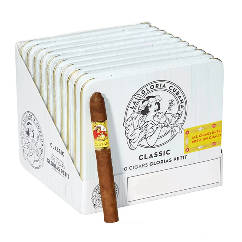 LGC GLORIAS PETIT 100CT (10 TINS OF 10)