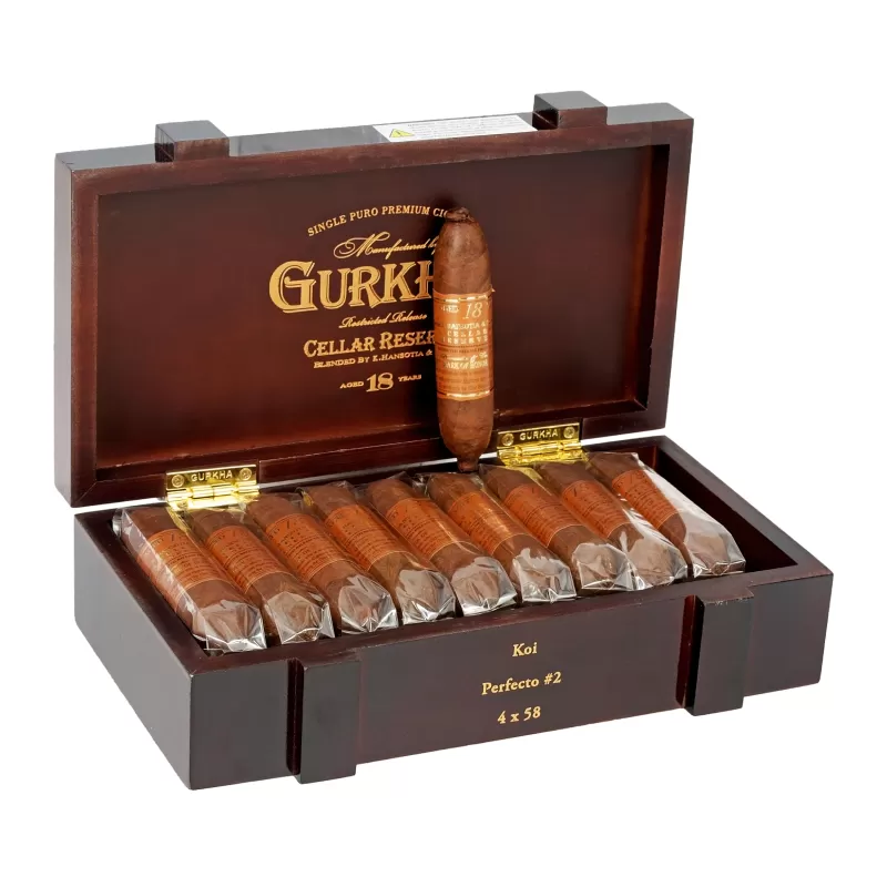 GURKHA CELLAR RESERVE 18YR KOI (4X58) BOX OF 20