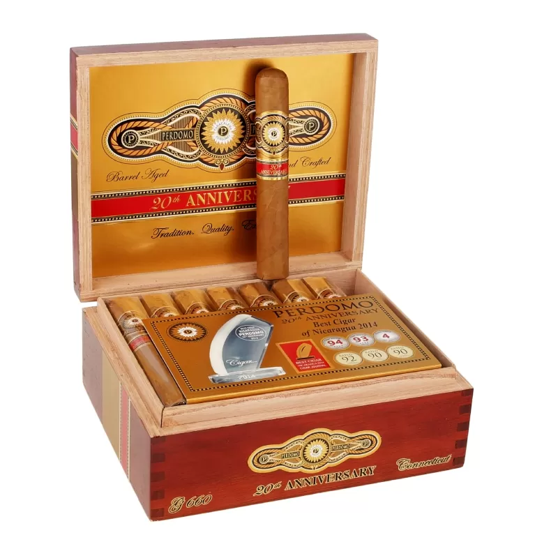 PERDOMO 20TH ANNIVERSARY CONN GORDO G660 BOX OF 24
