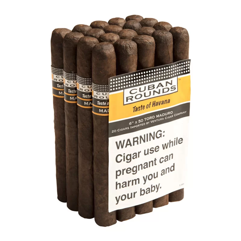 CUBAN ROUNDS TORO MAD (6X50 1/2) BDL OF 20
