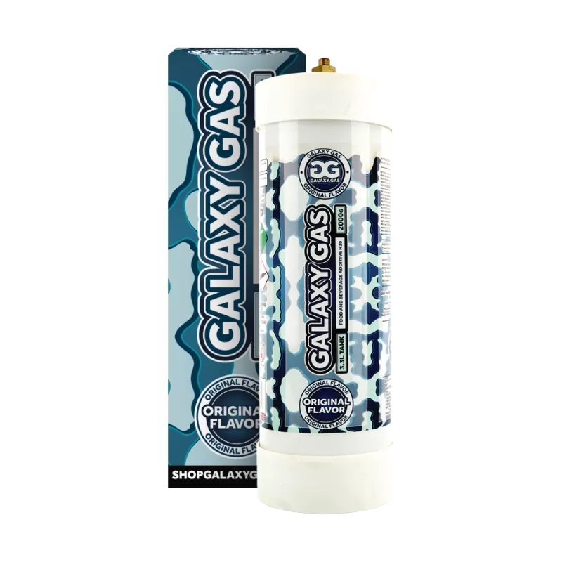 GALAXY GAS 3.3L TANK NITROUS OXIDE N2O 2000G ORIGINAL  -BOX OF 2