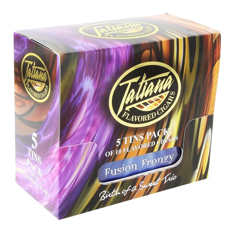 TATIANA MINI TINS FUSION FRENZY UNIT OF 50 (5 TINS OF 10)