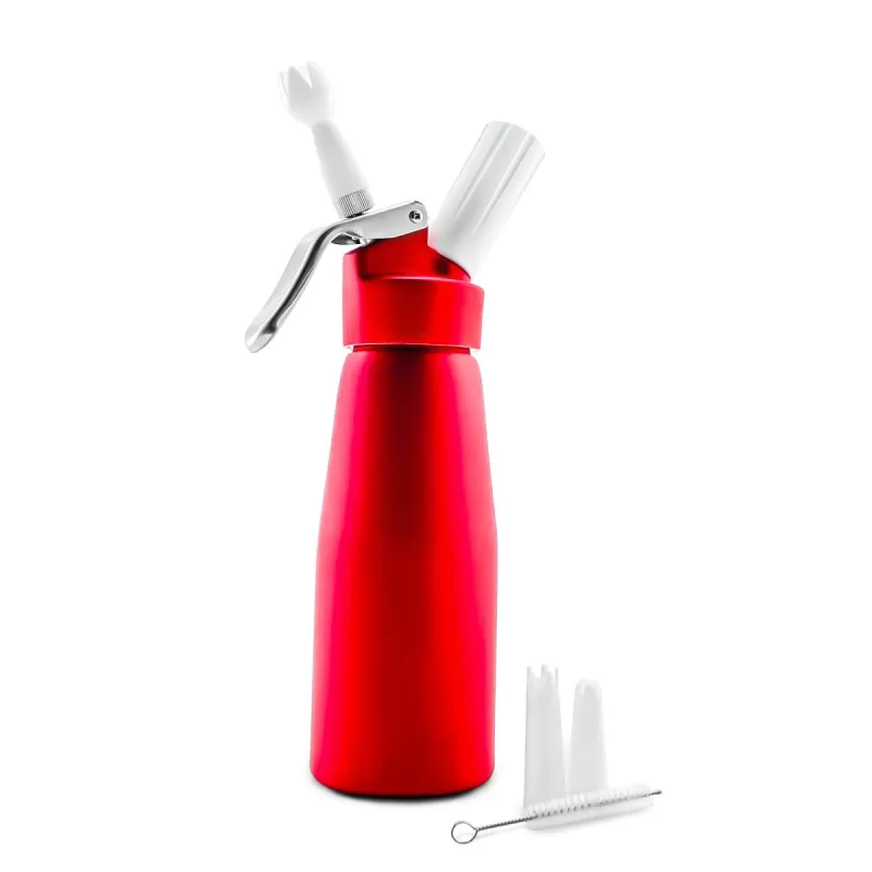 PRIME REGULAR WHIP CREAM DISPENSER 500ML RED