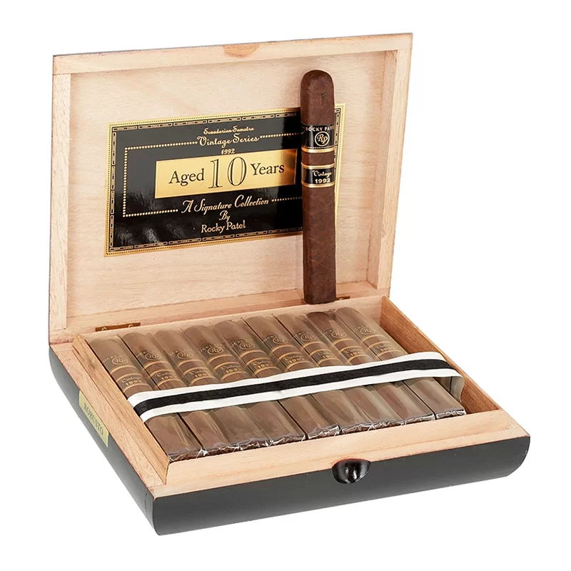 RP VINTAGE 1992 ROBUSTO IN CRYSTRAL GLASS TUBES (5 X 50) BOX OF 10