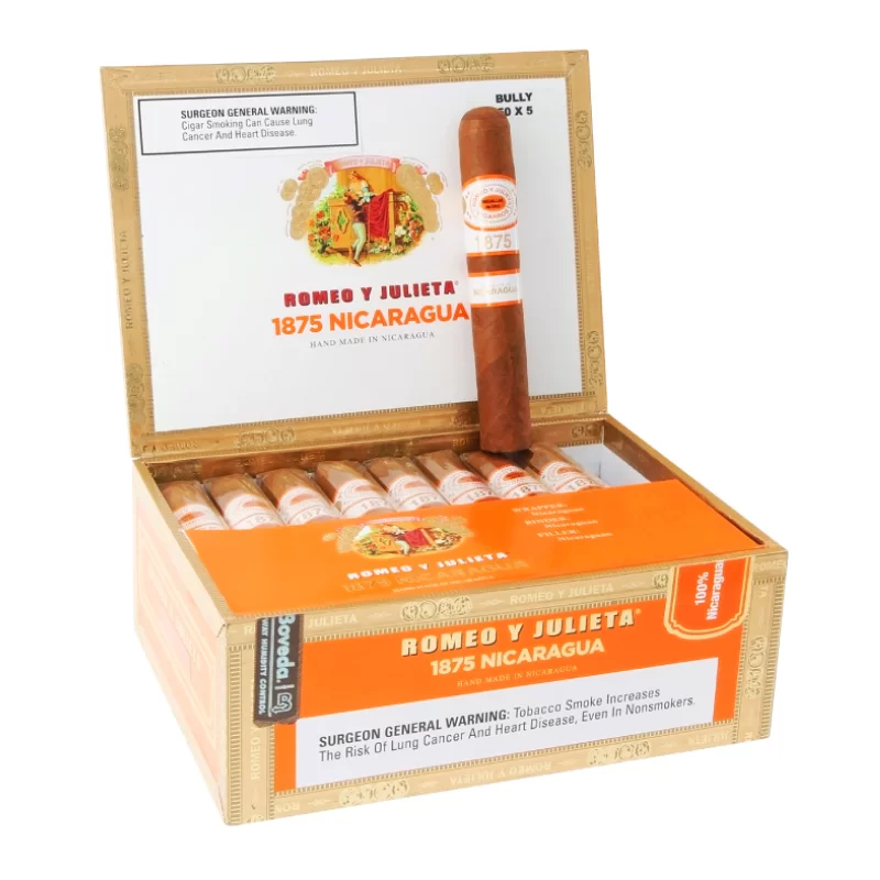ROMEO Y JULIETA 1875 NICA BULLY (50X5) BOX OF 25