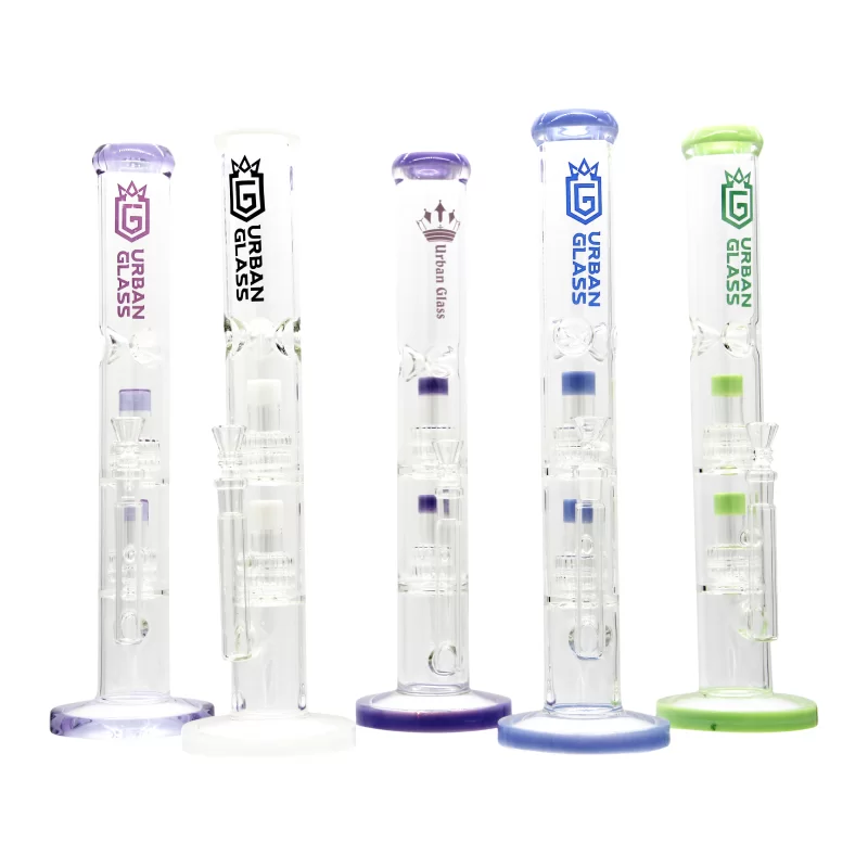 16'' PERCOLATOR 2 MATRIX URBAN GLASS WATERPIPE