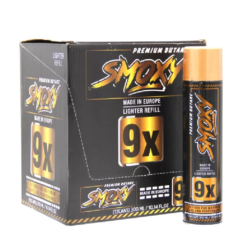 SMOXY BUTANE 9X 300ML - BOX OF 12
