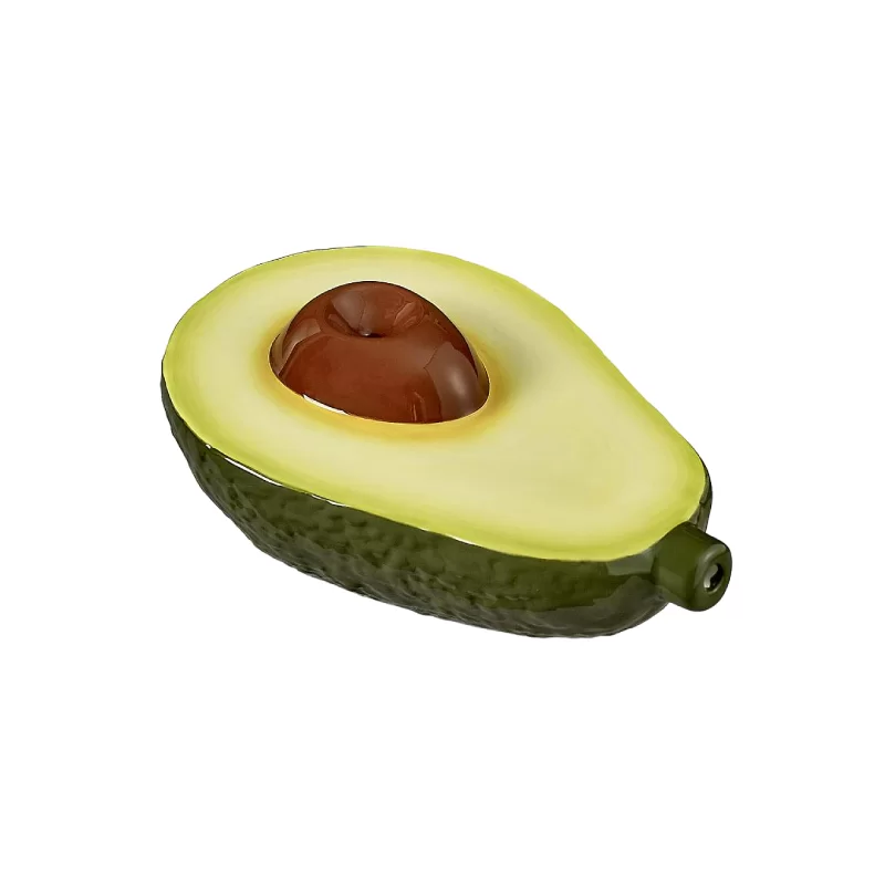 Ceramic avocado-shaped waterpipe by Fashion Craft – Gotham Distro
