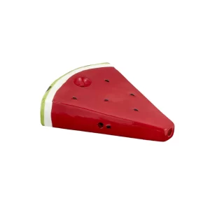 Ceramic watermelon wedge-shaped waterpipe – Gotham Distro