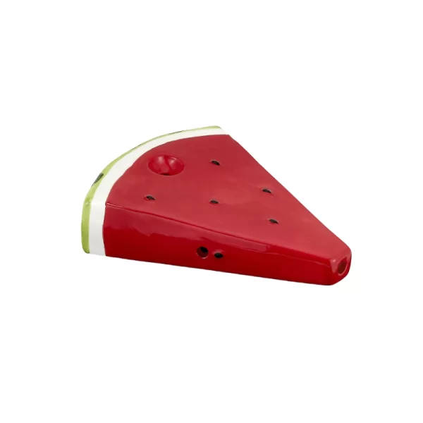 Ceramic watermelon wedge-shaped waterpipe – Gotham Distro
