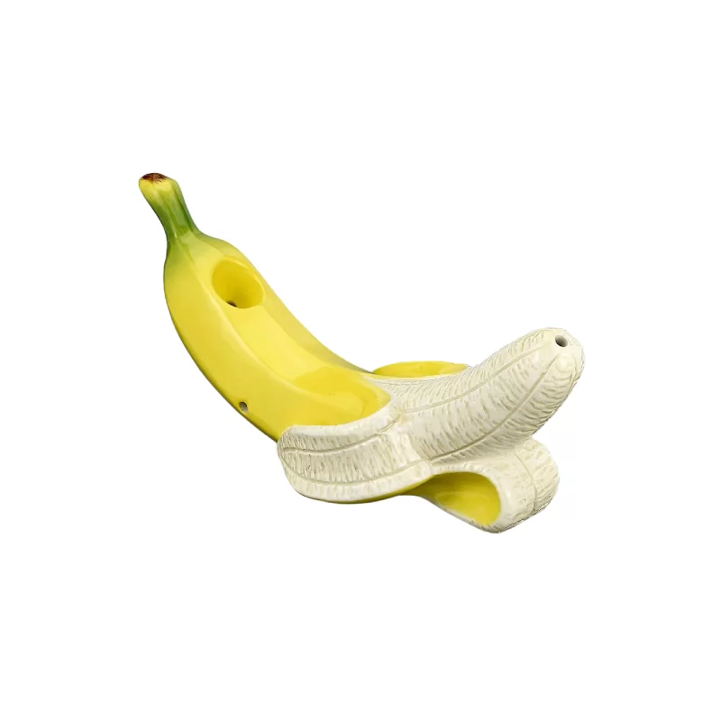 Ceramic banana-shaped waterpipe by Fashion Craft – Gotham Distro