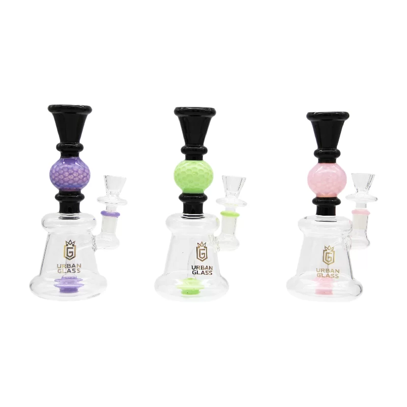 8" Honeycomb Ball Matrix Urban Glass Waterpipe – gotham distro