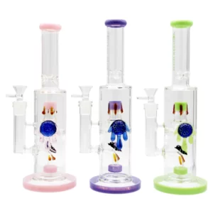 12” BEE URBAN GLASS WATERPIPE