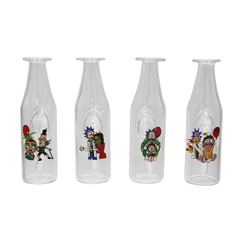 6" bottle-style waterpipes with assorted sticker prints – Gotham Distro