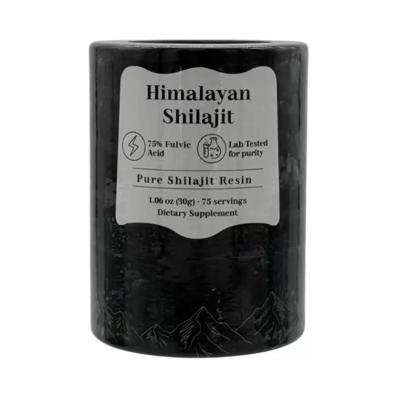 HIMALAYAN SHILAJIT - PURE SHILAJIT RESIN - SINGLE COUNT JAR