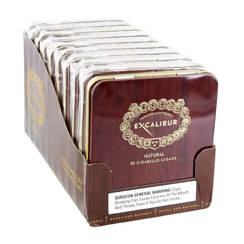 HOYO EXCALIBUR CIGARILLOS UNIT OF 200 (10 TINS OF 20)
