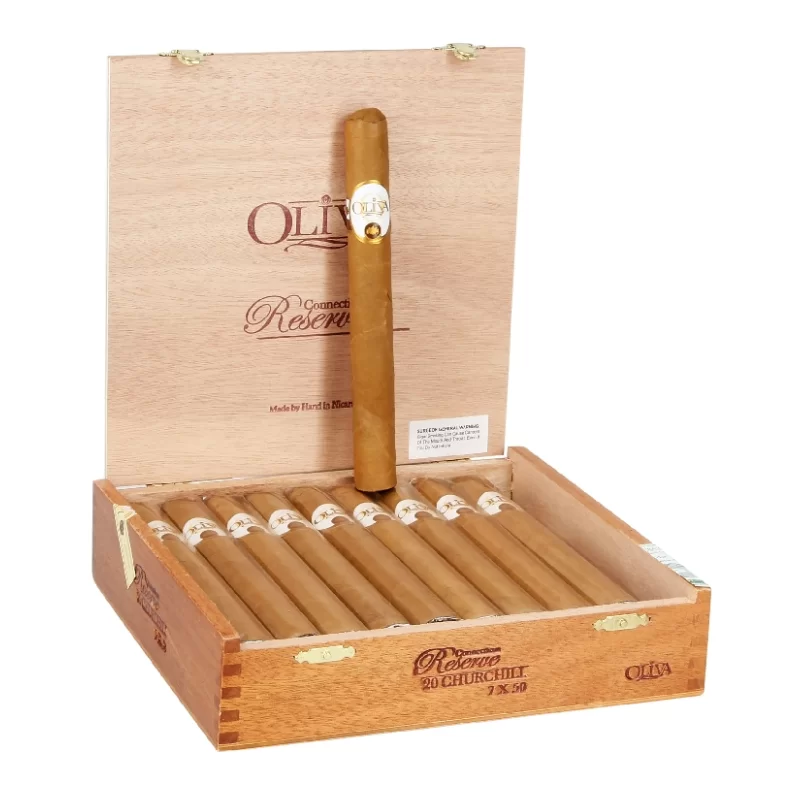 OLIVA WL CT RESERVE CHURCHILL (7 X 50) BOX OF 20