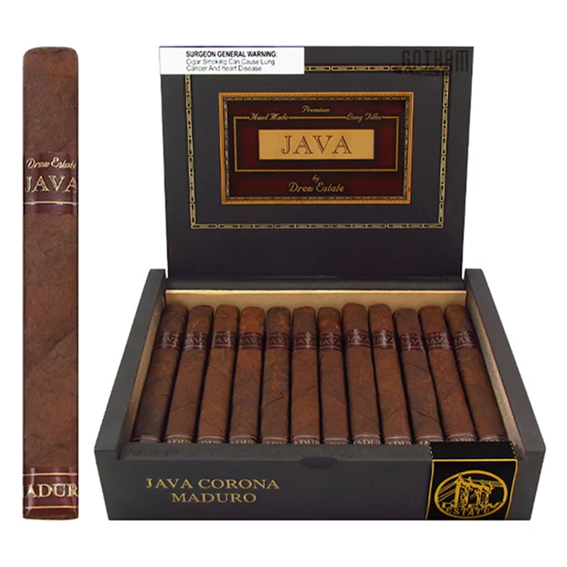 RP JAVA BY DREW ESTATE CORONA MADURO (5X42) BOX OF 24
