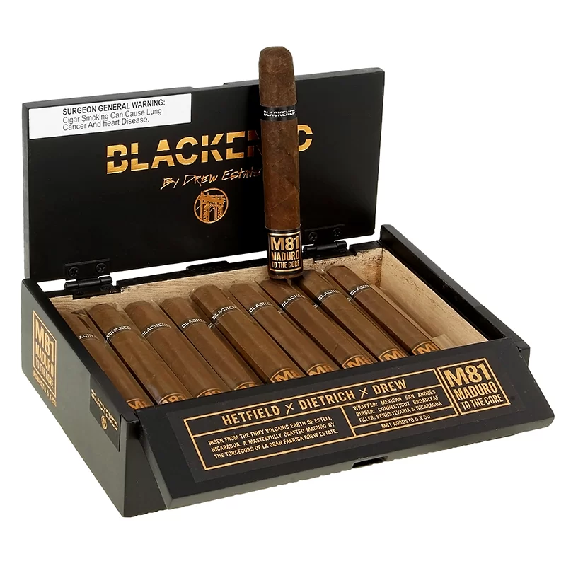 BLACKENED M81 ROBUSTO BOX OF 20
