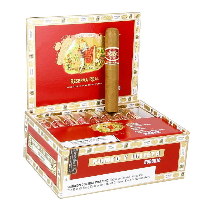 ROMEO Y JULIETA RESERVA REAL ROBUSTO (52 X 5) BOX OF 25