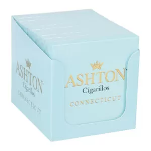 ASHTON CIGARILLOS CONNECTICUT UNIT OF 100 (10 TINS OF 10)