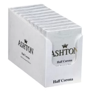 ASHTON HALF CORONA UNIT OF 50 (10 TINS OF 5)