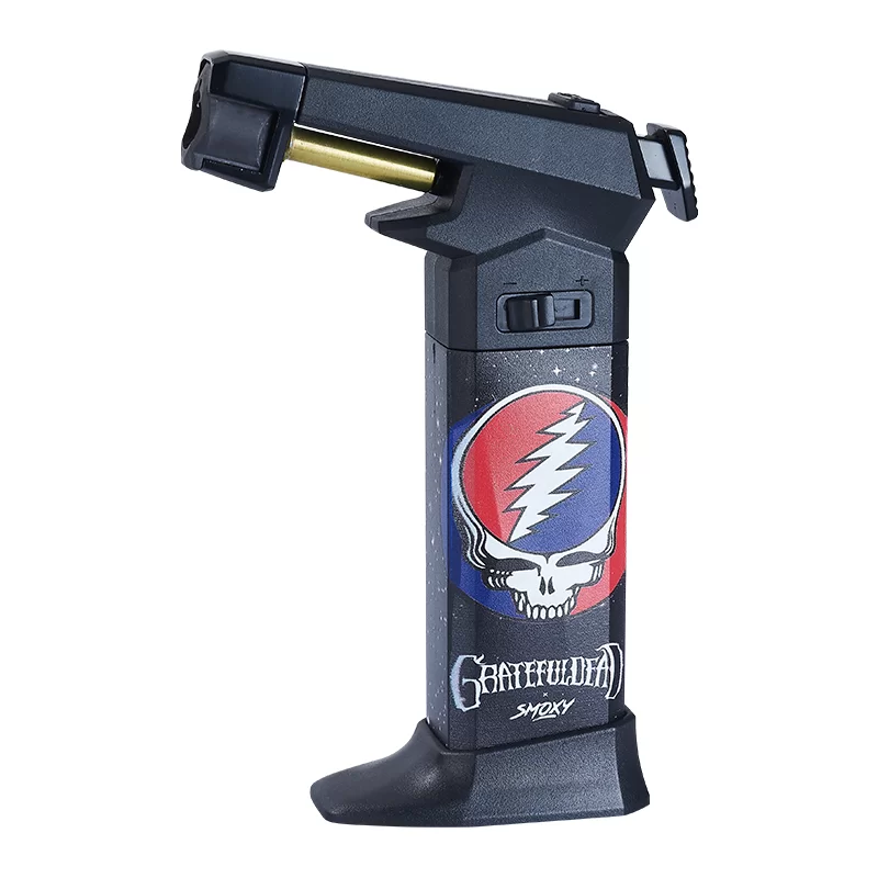 GRATEFULDEAD X SMOXY TORCH LIGHTER ROCK BLACK  (GD 214)