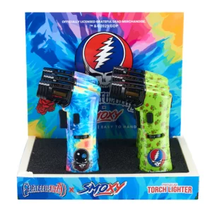 GRATEFULDEAD X SMOXY TORCH LIGHTER FREEDOM – BOX OF 6 (GD 107D)