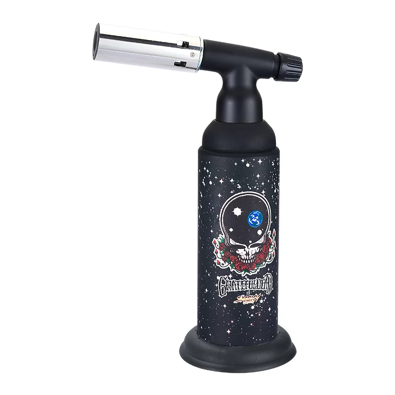 GRATEFULDEAD X SMOXY TORCH LIGHTER DRAGON BLACK (GD 207)