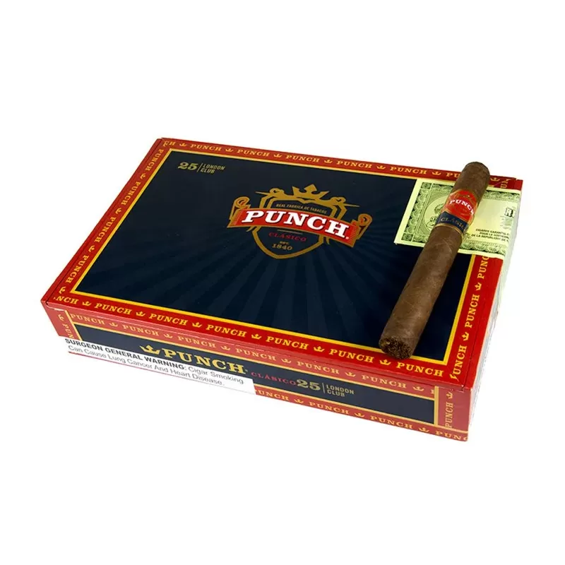 PUNCH CLASICO LONDON CLUB EMS BOX OF 25