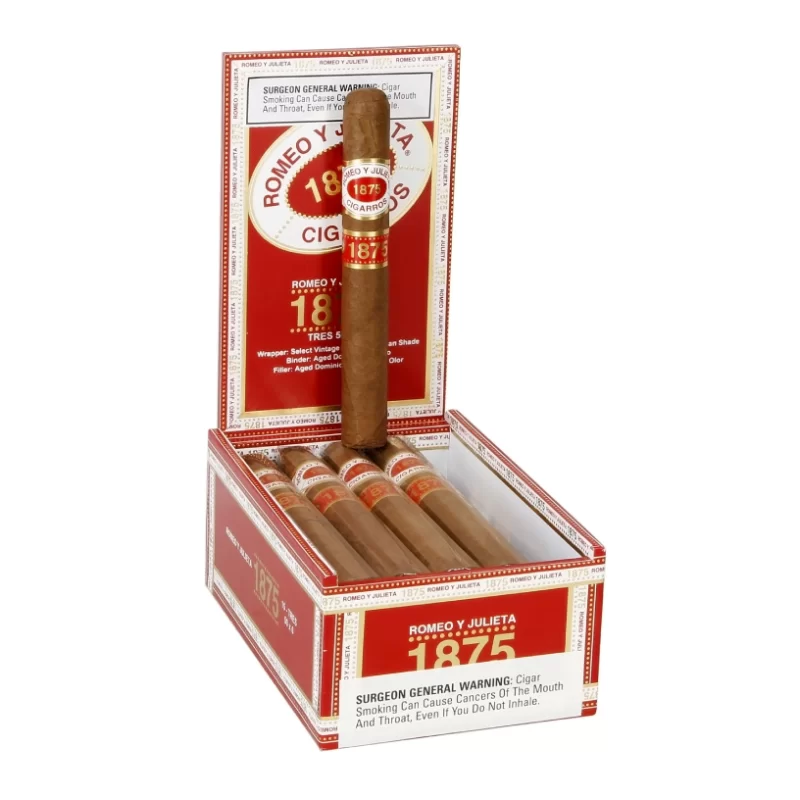 1875 BY ROMEO Y JULIETA TRES (50X6) BOX OF 15