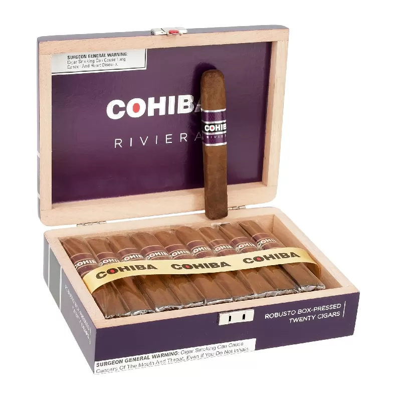 COHIBA RIVIERA ROBUSTO (5X52) BP BOX OF 20
