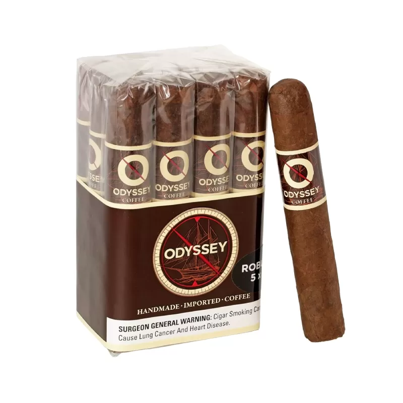 ODYSSEY COFFEE ROBUSTO (5X5) BDL OF 12