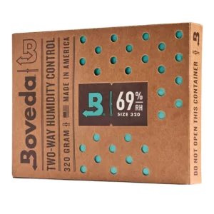 BOVEDA TWO WAY HUMIDITY CONTROL 69% RH -BOX OF 6 (SIZE: 320 GRAM)