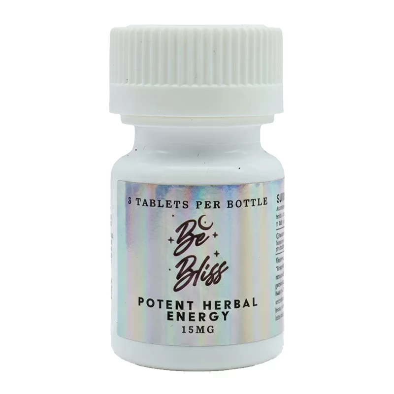 BE BLISS POTENT HERBAL ENERGY 15MG - 5CT / JAR