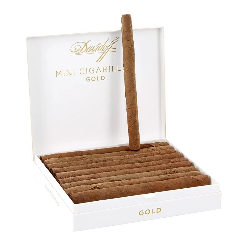 DAVIDOFF MINI C'LLO GOLD UNIT OF 100CT (5 TINS OF 20)