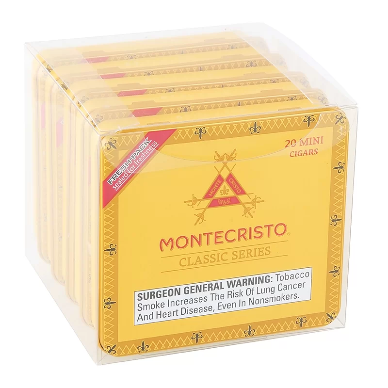 MONTECRISTO SPAIN CLASSIC MINI (5 TINS OF 20) CT100