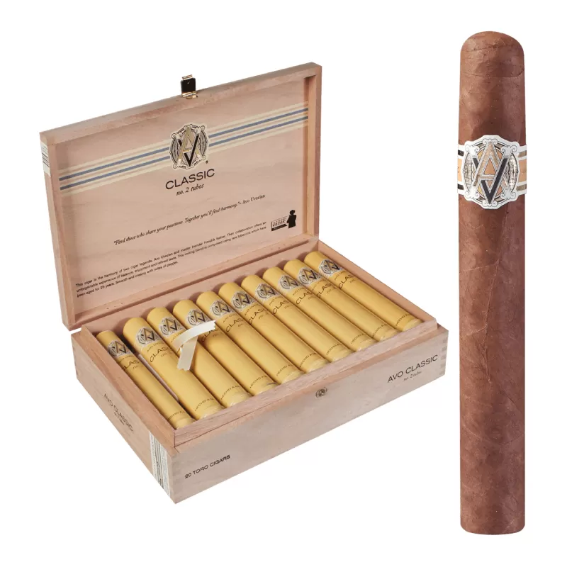 AVO CLASSIC NO. 2 TORO TUBOS BOX OF 20