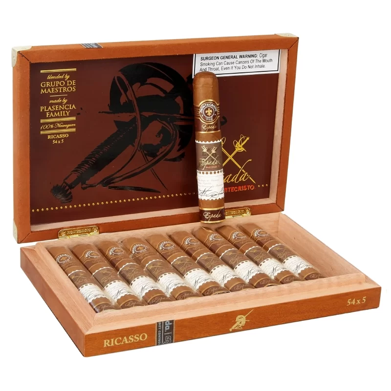 MONTECRISTO ESPADA RICASSO (54X5) BOX OF 10
