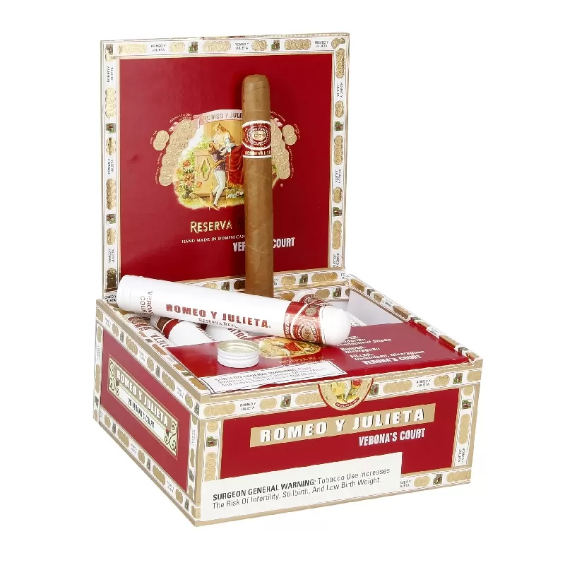 ROMEO Y JULIETA RESERVA REAL VERONA'S COURT (44 X 5.5) BOX OF 20