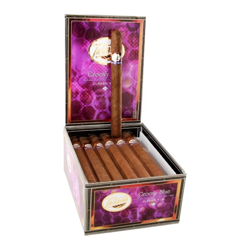 TATIANA CLASSIC (6 X 44) GROOVY BLUE BOX OF 25