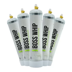 BOSS WHIP CREAM CHARGERS 640G TANK APPLE -BOX OF 6 TANK