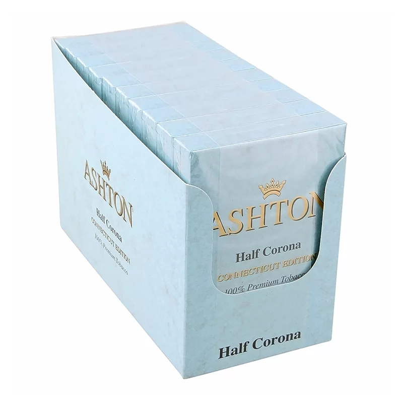 ASHTON HALF CORONA CONNECTICUT UNIT OF 50 (10 TINS OF 5)