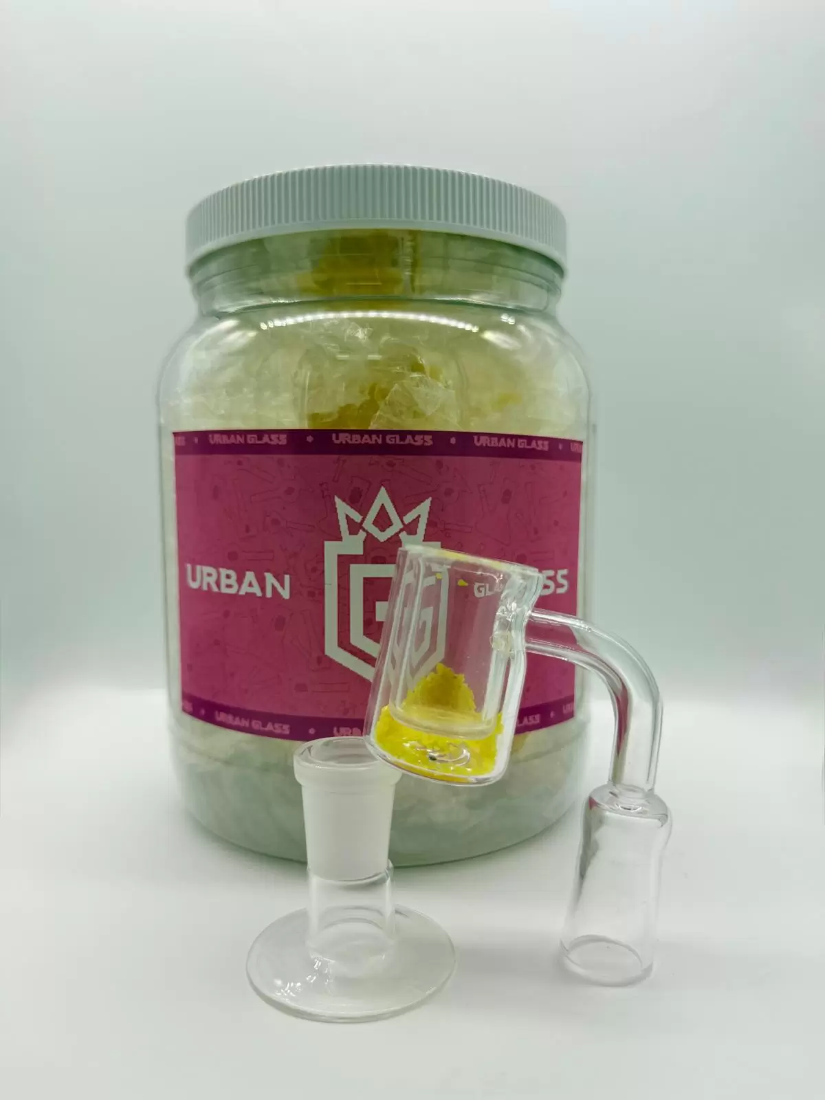 CRYSTAL BANGER 14MM FEMALE CCG - 15CT JAR