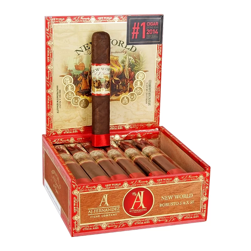 AJ FERNANDEZ NEW WORLD ROBUSTO (5.5 X 55) BOX OF 21