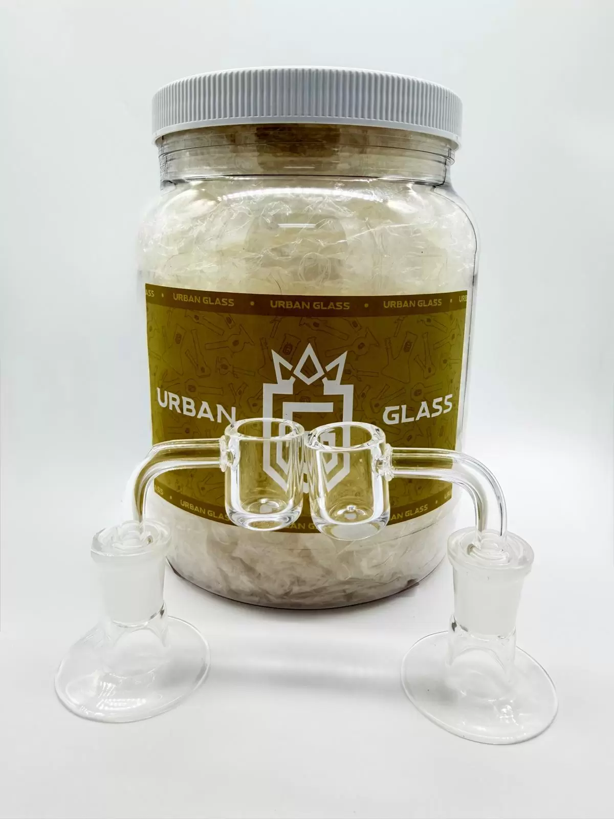 14MM MALE BANGER 4MM FLAT TOP 90D - 24CT JAR